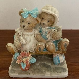 🔥3/$20🔥 Cherished Teddies Tracie and Nicole friendship figurine 911372
